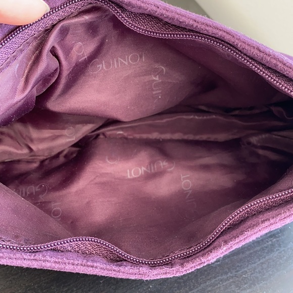 Guinot Suede Cosmetic Bag - Picture 2 of 6